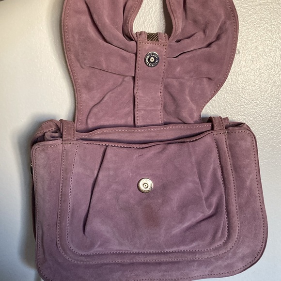 3.1 Phillip Lim Lavender Genuine Suede Studded Handbag - Picture 8 of 15